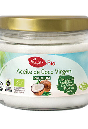 Aceite de Coco Virgen Bio, 250 ml Granero Integral