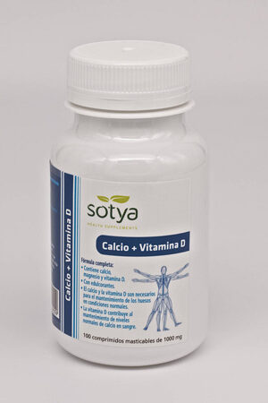 Calcio+Vitamina D (sin leche) Sotya