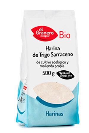 Harina de Trigo Sarraceno Bio, 500 g Granero Integral