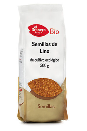 Semillas de Lino Bio, 500 g Granero Integral