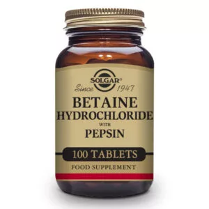 Betaína Clorhidrato con Pepsina