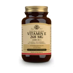 Vitamina E 400 UI (268 mg) - 100 perlas vegetales