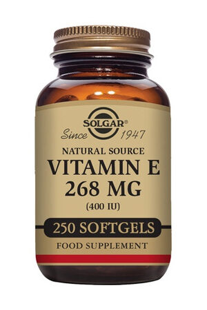 Vitamina E 400 UI Solgar (268 mg) -250 perlas