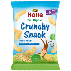 Snacks cruixents de mill Holle