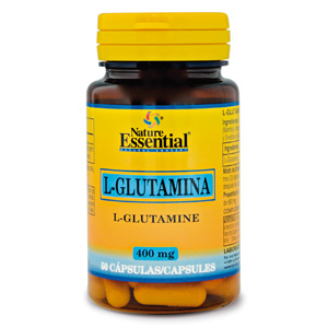 L-glutamina 400 mg. Nature Essential
